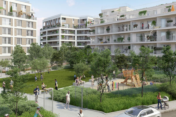 CoBe - Pantin - Quartier des Pantinoises