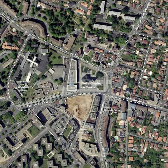 vista aérea Mériganc