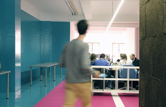 Au travail chez CoBe Porto