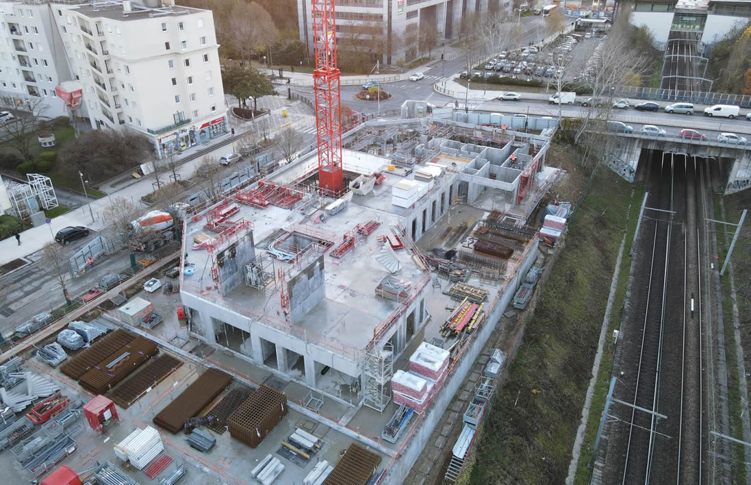 Chantier Champs sur Marne CoBe